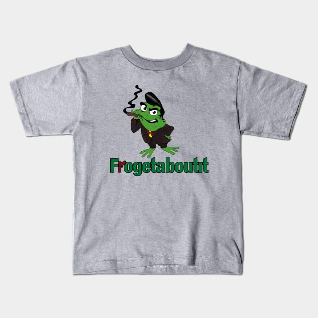 Frogetaboutit Kids T-Shirt by innercoma@gmail.com